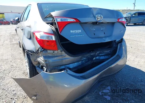 2015 Toyota Corolla Le from USA, damaged, VIN 2T1BURHE4FC349677